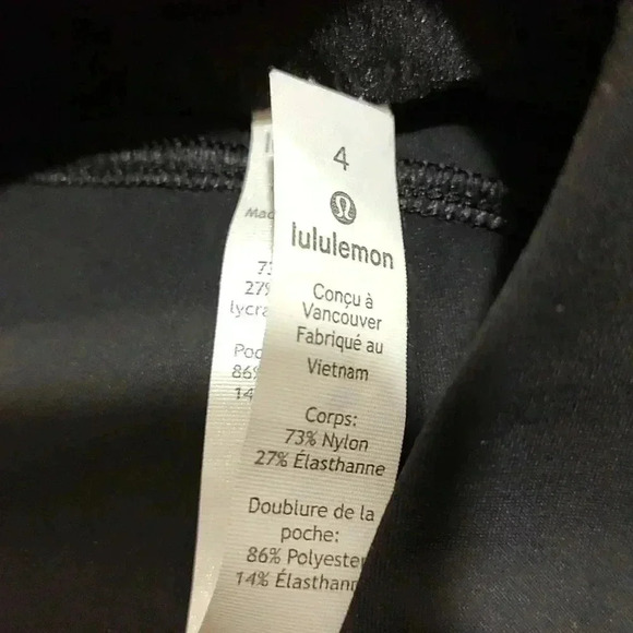 Lululemon On The Move Pant *Lightweight Black - Picture 8 of 8